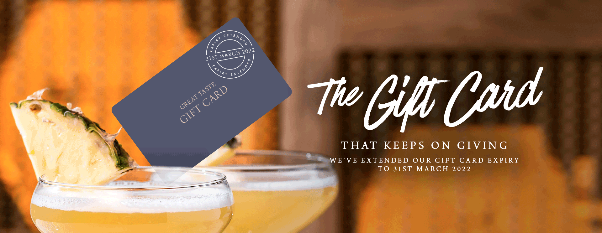 Give the gift of a gift card at The Saxon Mill