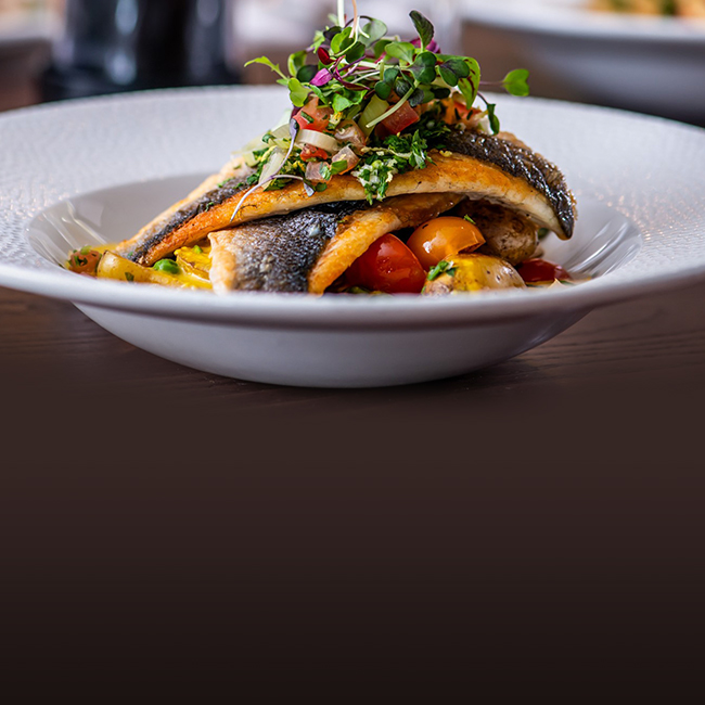 A La Carte menu at The Saxon Mill