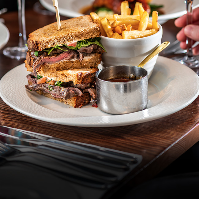 Brunch menu at The Saxon Mill