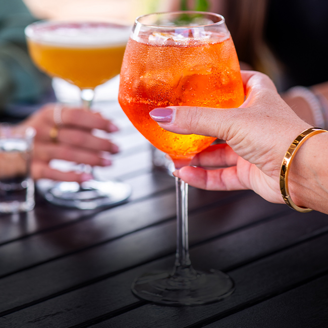 Wine & Drinks menu at The Saxon Mill