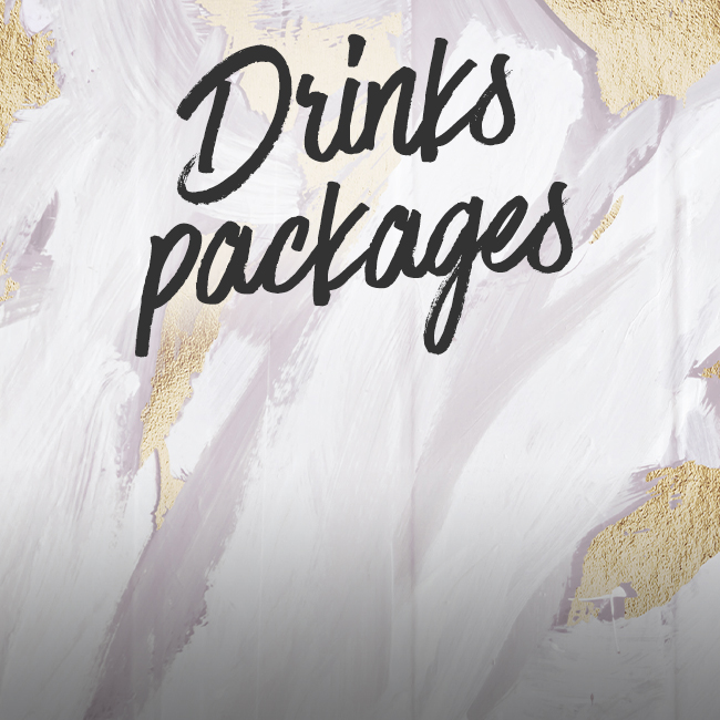 Drinks packages at The Saxon Mill 