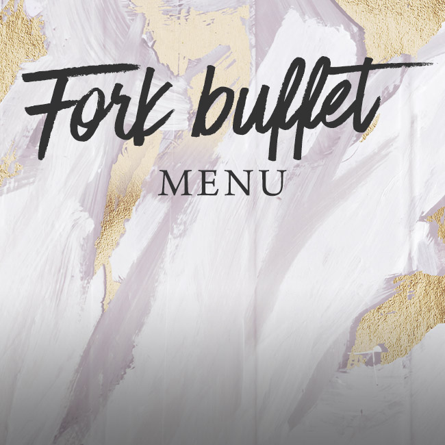 Fork buffet menu at The Saxon Mill